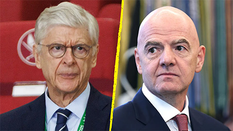 Wenger đối đầu với Infantino