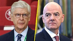 Wenger đối đầu với Infantino