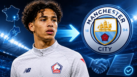 Bouaddi đồng ý hợp đồng 6 năm với Man City