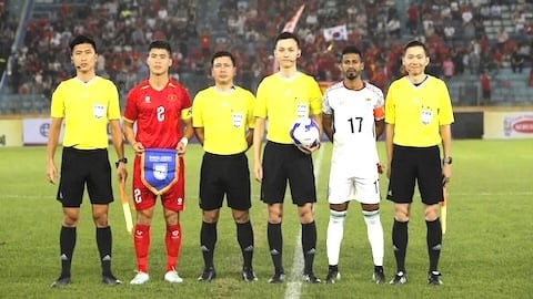 Trọng tài người Hong Kong điều hành trận Việt Nam vs Campuchia