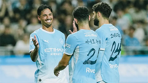 Man City đánh bại K-League All Stars với tỷ số 3-1