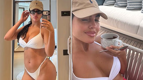 Bồ Ronaldo đáp trả cực gắt kẻ miệt thị ngoại hình