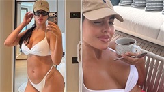 Bồ Ronaldo đáp trả cực gắt kẻ miệt thị ngoại hình