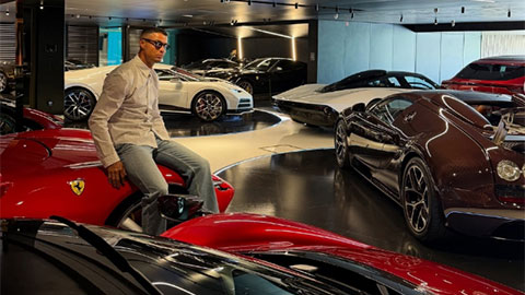 Ronaldo khoe ‘gia tài tốc độ’  