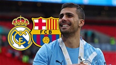 Tin giờ chót 6/8: Rodri bẻ kèo với Real Madrid, gật đầu với Barca