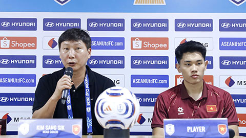 HLV Kim Sang Sik: ‘Đình Bắc nên hướng tới những giải đấu cao hơn’