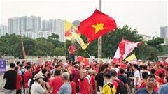 Trực tiếp Việt Nam vs Campuchia: Mỹ Đình cờ bay phấp phới