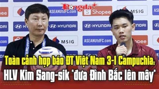 HLV Kim SangSik 'đưa Đình Bắc lên mây'
