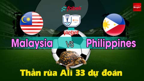 Thần Rùa Ali 33 dự đoán: Malaysia vs Philippines (Vòng bảng AFF Cup 2026)