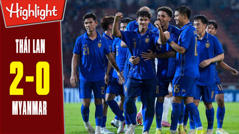 VIDEO bàn thắng Thái Lan 2-0 Myanmar