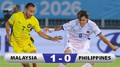 Kết quả Malaysia 1-0 Philippines: Malaysia gặp Việt Nam ở bán kết