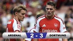 Kết quả Arsenal 2-3 Dortmund: Dortmund vô địch Emirates Cup 2026