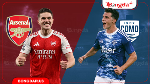 Nhận định bóng đá Arsenal vs Como, 01h30 ngày 13/8: Ngày về trọn niềm vui của Fabregas
