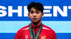 Lực sĩ 19 tuổi lập hat-trick HCV, cử tạ Việt Nam gây tiếng vang châu Á