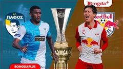 Nhận định bóng đá Pafos vs RB Salzburg, 00h00 ngày 14/8: Tạm biệt chủ nhà!