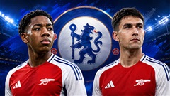 Chelsea muốn 'đánh cả cụm' hai sao của Arsenal