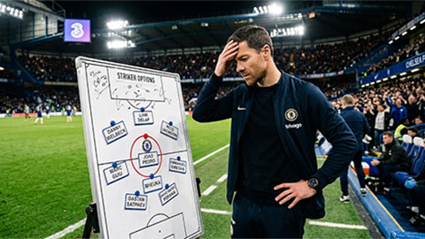 Chelsea đau đầu với bài toán 9 tiền đạo của Xabi Alonso