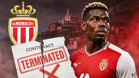 Monaco muốn chấm dứt hợp đồng với Pogba