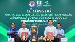 Giải vô địch U16 Quốc gia – Trường Tươi Cup 2026 lần đầu tổ chức
