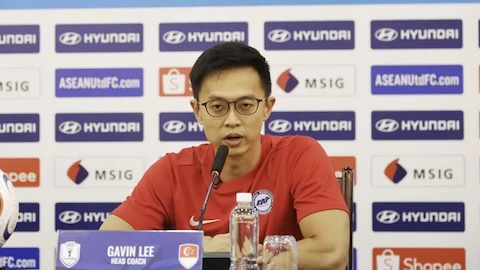 HLV Lee Gavin tin Singapore sẽ tiến bộ nếu đá nhiều trận hơn với Việt Nam