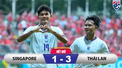 Kết quả Singapore 1-3 Thái Lan: Thái Lan hẹn Việt Nam vào chung kết