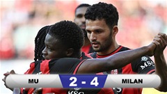 Kết quả MU 2-4 Milan: Amorim 'đòi nợ' thành công trước Quỷ đỏ 