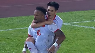 Xuân Son đánh đầu quá đẳng cấp mở tỷ số cho ĐT Việt Nam (TRỰC TIẾP: Malaysia 0-1 Việt Nam)