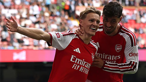 Tường thuật Arsenal 3-0 Man City