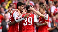 Trực tiếp Arsenal 3-0 Man City: Odegaard nhấn chìm Man City