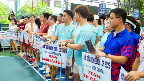 Pickleball LCF tranh cúp Miss Dental: 500 vận động viên tranh tài, lan tỏa yêu thương 