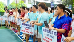 Pickleball LCF tranh cúp Miss Dental: 500 vận động viên tranh tài, lan tỏa yêu thương 