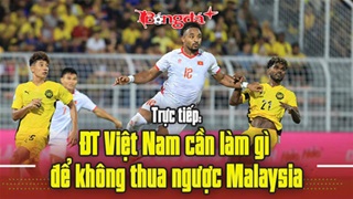 Trực tiếp: ĐT Việt Nam cần làm gì để không thua ngược Malaysia?