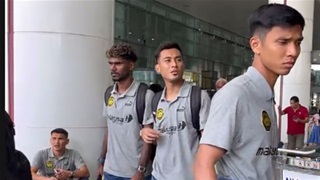 ĐT Malaysia đã có mặt tại Việt Nam