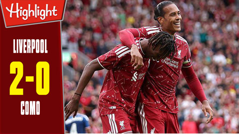 Highlight Liverpool vs Como: 2-0 (Giao hữu CLB 2026)