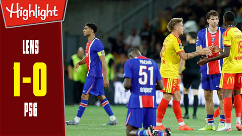 Highlight Lens vs PSG: 1-0 (Siêu Cúp Pháp 2026)