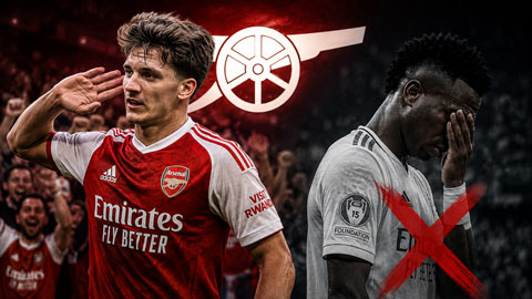 Tzolis khiến fan Arsenal quên luôn Vinicius chỉ sau một trận