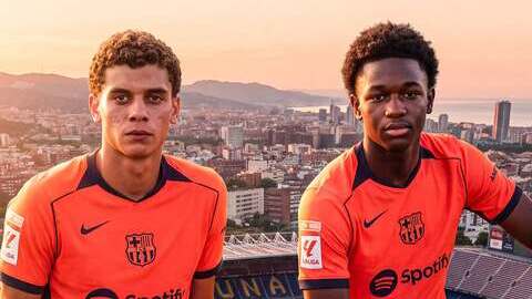 Với Hamza Abdelkarim và Jesse Bisiwu, Barca có cần mua ‘số 9’?
