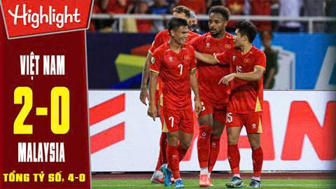 VIDEO bàn thắng Việt Nam 2-0 Malaysia
