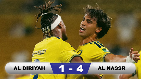 Kết quả Al Diriyah 1-4 Al Nassr: Al Nassr ngược dòng ấn tượng tại King's Cup
