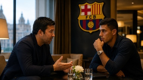 Rodri không nằm trong kế hoạch ban đầu của Barca