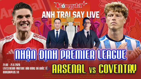 Trực tuyến trước trận Arsenal vs Coventry, Hull vs MU