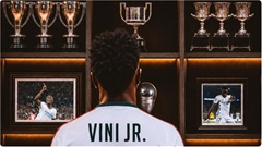 Vinicius trở thành 'cựu binh' Real Madrid ở tuổi 26