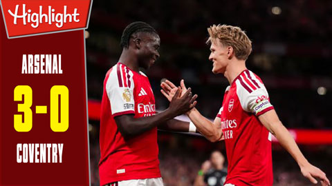 Highlight Arsenal vs Coventry: 3-0 (Vòng 1 Ngoại hạng Anh 2026/27)