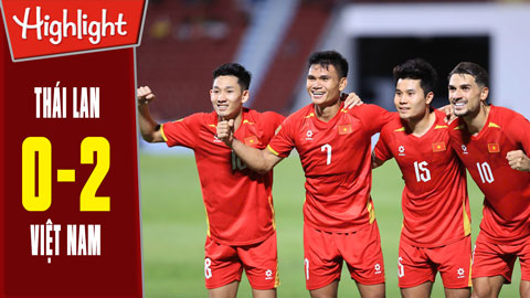 VIDEO bàn thắng Thái Lan 0-2 Việt Nam