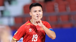 Quang Hải vô lê mãn nhãn nâng tỷ số (Thái Lan 0-2 Việt Nam)