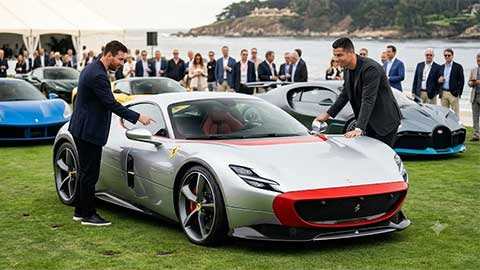 Ferrari CZ26 gần 1.000 mã lực: Siêu xe độc bản dành cho giới siêu giàu, Messi, Ronaldo cũng khó sở hữu