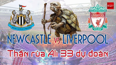 Dự đoán tỷ số Newcastle vs Liverpool: Thần Rùa Ali 33 chọn đội nào?