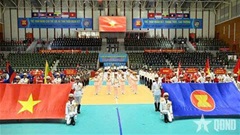 Đại tướng Phan Văn Giang dự, chỉ đạo khai mạc Giải bóng chuyền Quân đội các nước ASEAN mở rộng 2026