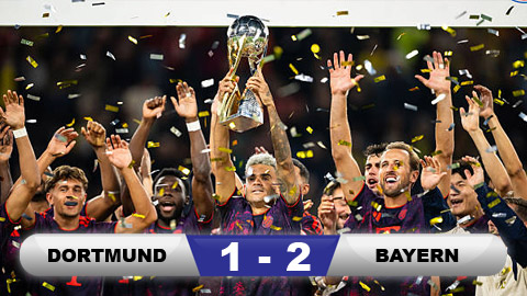 Bayern vô địch Siêu cúp Đức 2026