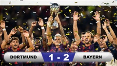 Kết quả Dortmund 1-2 Bayern: Bayern lần thứ 12 vô địch Siêu cúp Đức  